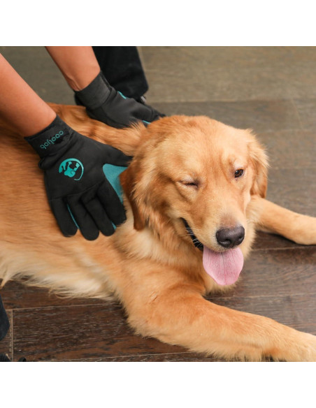 Guantes de Cuidado para Mascotas COOLJOB Grande Azul