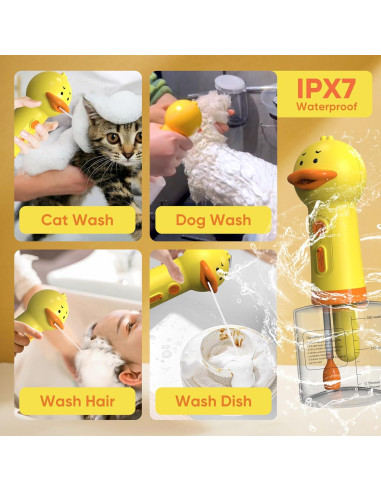 Dispensador de Champú Eléctrico para Perros LilyAbeille 400ml