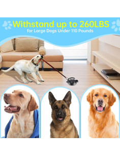 HLOGREE Ventosa de Baño para Perros Grandes hasta 118 kg 2