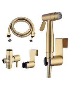 Rociador de Bidet Senhozi Acero Inoxidable Dorado 119 cm