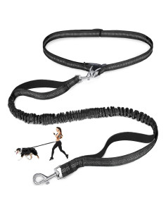 Correa para Perros Manos Libres Laqibak Ajustable 1.28-2.03m