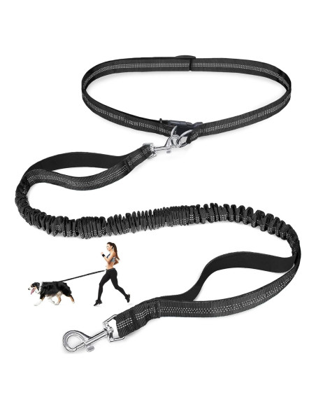 Correa para Perros Manos Libres Laqibak Ajustable 1.28-2.03m