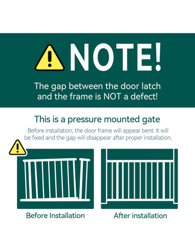 Puerta para Bebés Babelio Automática 73-109 cm Negra