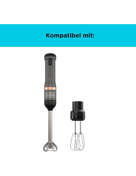 Accesorio de Batidora de Mano BLACK+DECKER BCKM101HM 340g