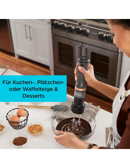 Accesorio de Batidora de Mano BLACK+DECKER BCKM101HM 340g