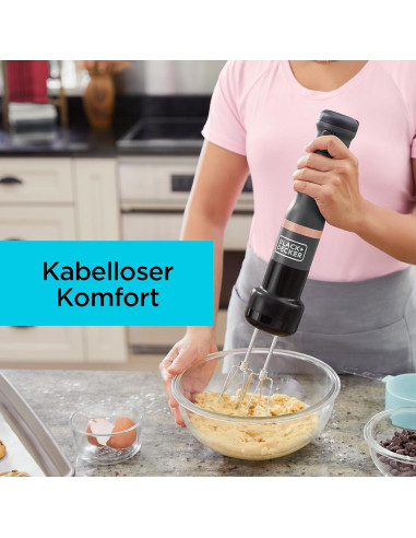 Accesorio de Batidora de Mano BLACK+DECKER BCKM101HM 340g