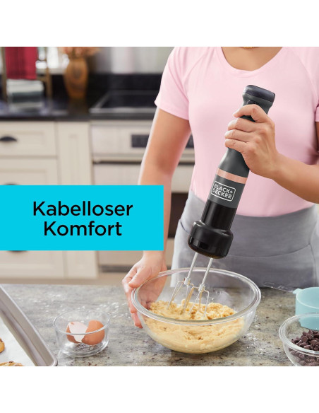 Accesorio de Batidora de Mano BLACK+DECKER BCKM101HM 340g