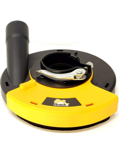 Funda de Polvo QuickT GDS701K para Amoladora 5" con Conexión Aspiradora