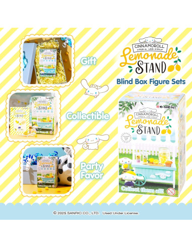 Set Mini Figura Sorpresa Cinnamoroll - Puesto de Limonada