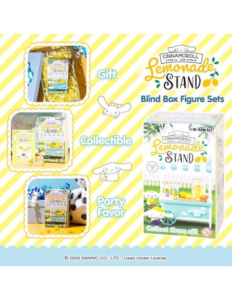 Set Mini Figura Sorpresa Cinnamoroll - Puesto de Limonada