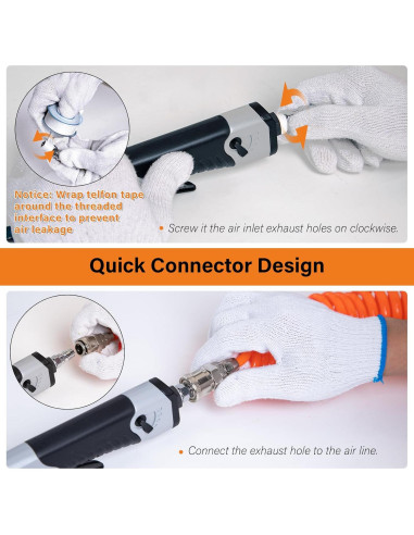 Lijadora de Banda de Aire Tezoro 1/2" x 18" 16000 RPM