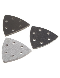 Papel de Lija Triangular DEWALT 12-Pack Gancho y Bucle