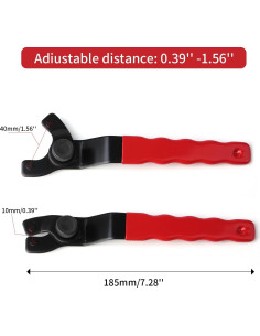 Llave de Pin Ajustable KINMINGZHU para Amoladora Angular 2