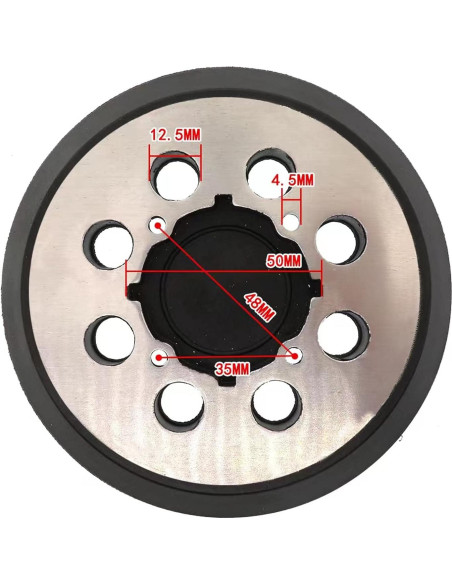 Almohadilla de Lijado 5" Velcro DeWalt DWE64233 Reemplazo