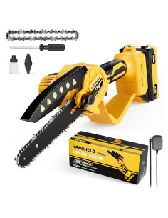 Mini Motosierra Inalámbrica FUHAUS 6" 20V MAX con Batería