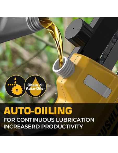 Mini Motosierra a Batería BITOON 20V MAX 2-en-1 800W