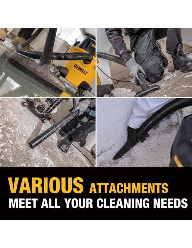 Aspiradora Húmeda y Seca DEWALT DXV05P-QTA 5 Gal 4 HP Silenciosa