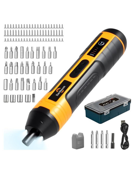Juego de destornilladores eléctricos Darkboom 105 en 1 con LED