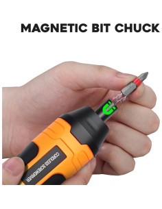 Juego de destornilladores eléctricos Darkboom 105 en 1 con LED 2