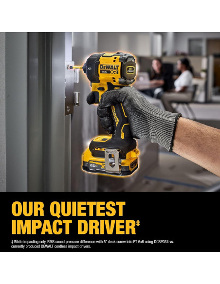 Controlador de Impacto Hidráulico DEWALT 20V MAX XR DCF870E1 Controlador de Impacto Hidráulico DEWALT 20V MAX XR DCF870E1