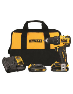 Taladro Atornillador Inalámbrico DEWALT 20V Compacto DCD708C2