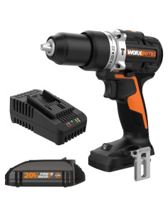 Taladro de Percusión Inalámbrico Worx WX352L 20V 1/2"