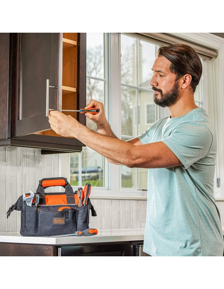 Bolsa de Herramientas Black+Decker 30.5 cm Resistente al Agua