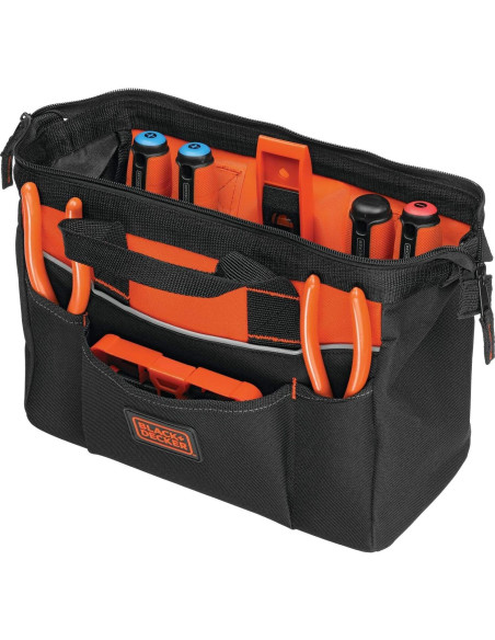Bolsa de Herramientas Black+Decker 30.5 cm Resistente al Agua