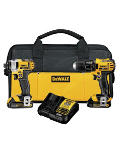 Kit Taladro y Destornillador DEWALT DCK280C2 20V MAX Inalámbrico