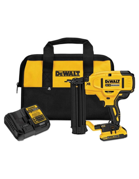 Clavadora de Brad Inalámbrica DEWALT 20V MAX DCN680D1 18GA