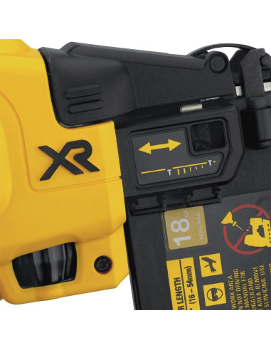 Clavadora de Brad Inalámbrica DEWALT 20V MAX DCN680D1 18GA