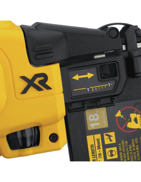 Clavadora de Brad Inalámbrica DEWALT 20V MAX DCN680D1 18GA