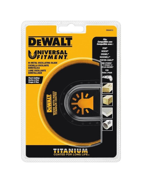 Hoja de Herramienta Oscilante DEWALT DWA4213 12.2 cm