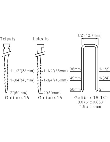 Clavadora Engrapadora Neumática 3-en-1 Freeman PFL618C 2"