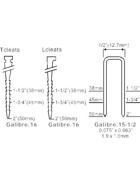 Clavadora Engrapadora Neumática 3-en-1 Freeman PFL618C 2"