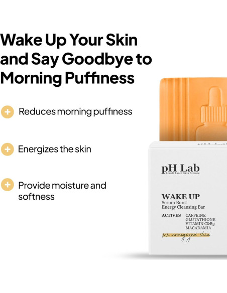 Barra de Limpieza Energizante Wake Up Inova 50g con Cafeína