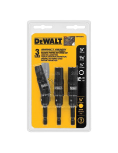 Juego de Destornilladores de Tuerca DEWALT DWPVTDRV3, 3 Piezas