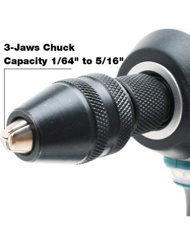 Adaptador Mandril Sin Llave 1/4" AUTOTOOLHOME para Destornillador