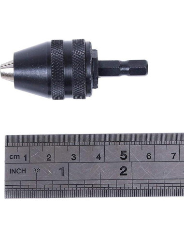 Adaptador Mandril Sin Llave 1/4" AUTOTOOLHOME para Destornillador