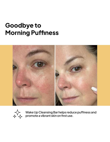 Barra de Limpieza Energizante Wake Up Inova 50g con Cafeína