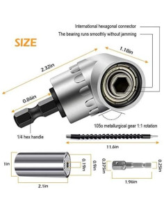 Juego de Herramientas FOUUA: Extensión Flexible y Socket Universal 2
