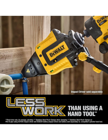 Accesorio de Pinzas PEX IMPACT CONNECT Dewalt DWAPXPIR