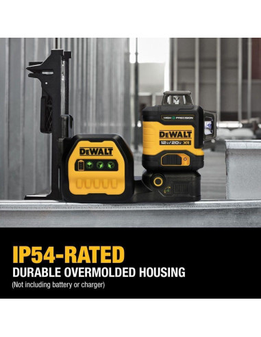 Láser de Línea DEWALT 12V/20V MAX XR 3X 360 Verde Preciso