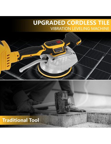 Máquina de Nivelación de Vibración de Azulejos Labfintom 20V