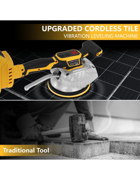 Máquina de Nivelación de Vibración de Azulejos Labfintom 20V