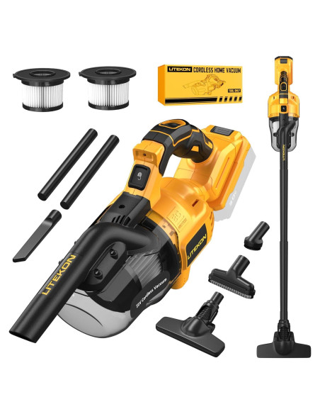 Aspiradora Inalámbrica LITEKON 125AW 700ml para 20V