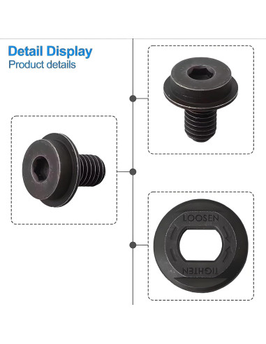 Abrazadera de Hoja de Sierra Circular DeWalt N621119 y Tornillo