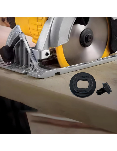 Abrazadera de Hoja de Sierra Circular DeWalt N621119 y Tornillo