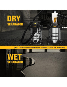 Separador de Polvo Dewalt DXVCS003 10 Gal (37.85 L) Ciclónico 2