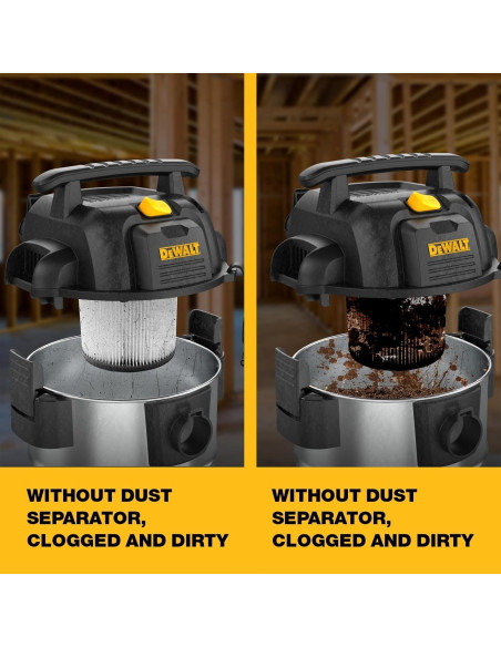 Separador de Polvo Dewalt DXVCS003 10 Gal (37.85 L) Ciclónico